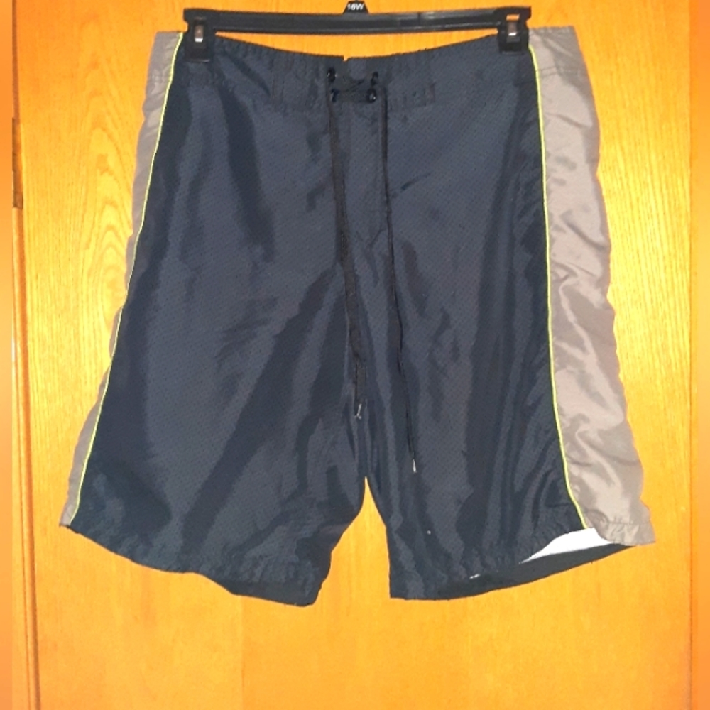 Mens size 36, Blue Dol swim trunks